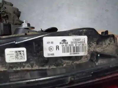 Автозапчастина б/у правий ліхтар для renault clio v experience посилання на oem iam 265504450r  17830f