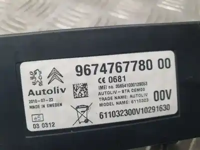 Pezzo di ricambio per auto di seconda mano modulo elettronico per citroen c-zero high line riferimenti oem iam 9674767780  