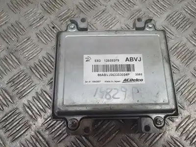 Second-hand car spare part electronic module for opel astra j lim. cosmo oem iam references 12659379  12642927