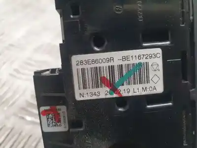 Second-hand car spare part multifunction switch for renault captur ii experience oem iam references 283e86009r  be1167293c