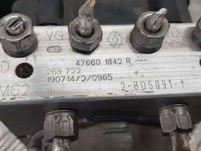 Peça sobressalente para automóvel em segunda mão abs por dacia sandero stepway comfort referências oem iam 476601842r  