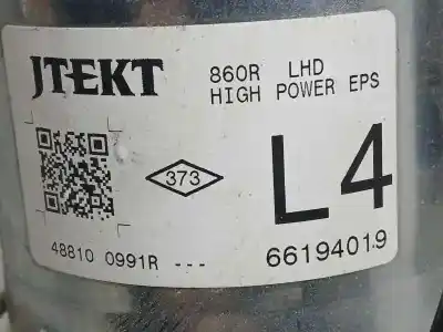 Second-hand car spare part steering column for renault clio iv zen oem iam references 488100991r  66194019