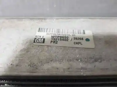 Peça sobressalente para automóvel em segunda mão intercooler por opel zafira b cosmo referências oem iam 13212402  