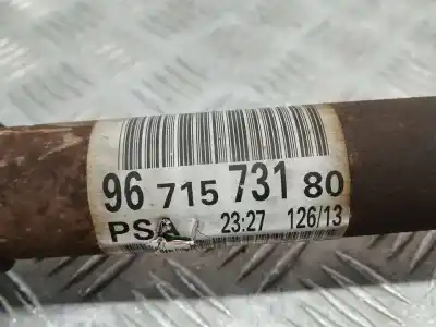 Pezzo di ricambio per auto di seconda mano trasmissione anteriore sinistra per citroen c-elysée seduction riferimenti oem iam 9671573180  9671573180