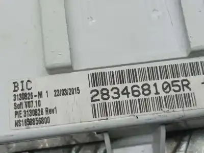 Second-hand car spare part electronic module for renault captur zen oem iam references 283468105r  ns1658856800