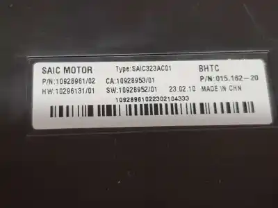 Pièce détachée automobile d'occasion module électronique pour mg zs 1.0 t-gdi références oem iam 10928961  