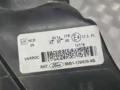 Second-hand car spare part left headlight for ford focus lim. (cb8) trend oem iam references bm5113w030nb  