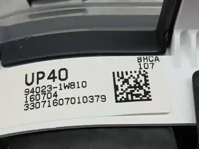 Peça sobressalente para automóvel em segunda mão quadrante por kia rio concept referências oem iam 940231w810  160704