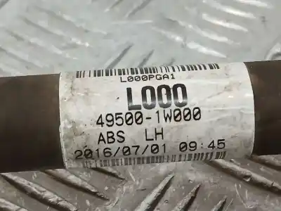 Peça sobressalente para automóvel em segunda mão transmissão dianteira esquerda por kia rio concept referências oem iam 495001w000  