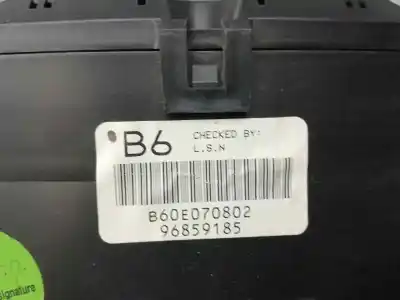 Second-hand car spare part dashboard for chevrolet aveo lt oem iam references 96859185  