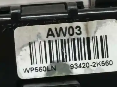 Peça sobressalente para automóvel em segunda mão comutador de limpa vidros por kia soul diva referências oem iam 934202k560  