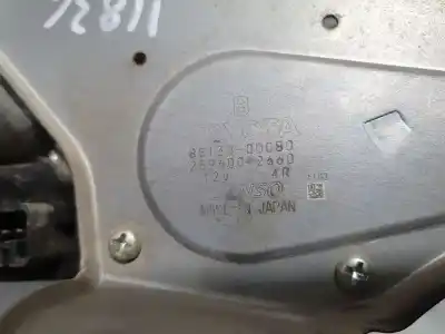 Peça sobressalente para automóvel em segunda mão motor do limpador traseiro por toyota yaris active referências oem iam 851300d080  2596002660