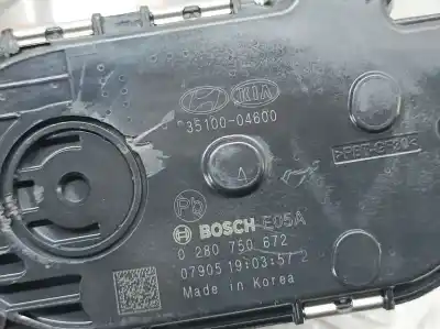 Автозапчасти б/у бабочка коробка за kia stonic (ybcuv) motor 1.0 ltr. - 74 kw tgdi cat ссылки oem iam 3510004600  0280750672