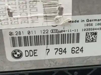 Second-hand car spare part ecu engine control for bmw serie 3 compact (e46) 320td oem iam references 7794624  0281011122
