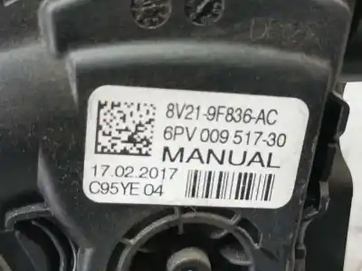 Автозапчастина б/у педальний потенціометр для ford fiesta (ccn) trend посилання на oem iam 8v219f836ac  6pv009581730