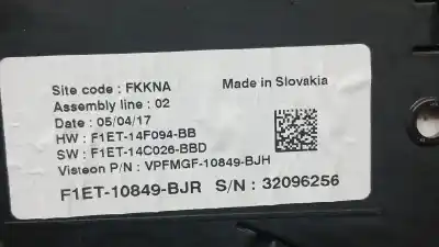 Peça sobressalente para automóvel em segunda mão quadrante por ford focus lim. trend + referências oem iam f1et10849bjr 32096256 
