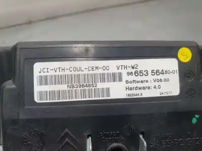 Second-hand car spare part multifunction display for peugeot 508 active oem iam references 9665356480  ns3984852