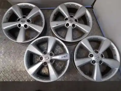 Recambio de automóvil de segunda mano de juego llantas para nissan qashqai (j10) acenta referencias oem iam 