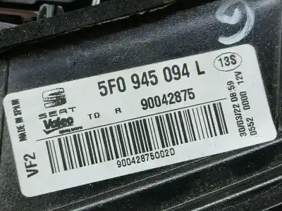 Автозапчастина б/у правий ліхтар для seat leon (5f1) reference ecomotive посилання на oem iam 5f0945094l  90042875