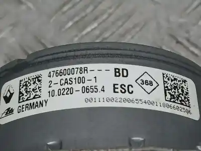 Peça sobressalente para automóvel em segunda mão abs por dacia dokker essential referências oem iam 476600078r  10022006554