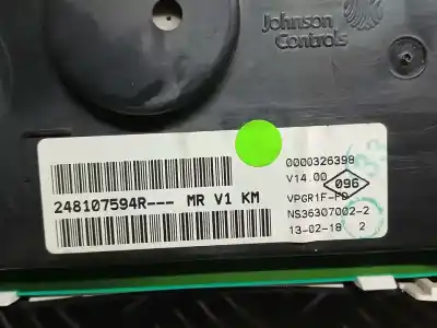 Peça sobressalente para automóvel em segunda mão quadrante por dacia dokker essential referências oem iam 248107594r  ns36307002