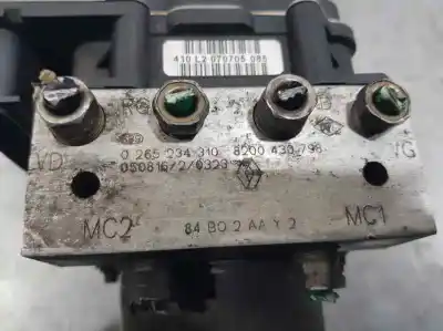 Peça sobressalente para automóvel em segunda mão abs por renault scenic ii authentique referências oem iam 8200430798  0265234310