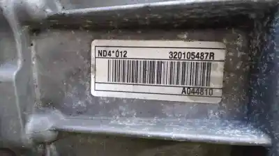 Автозапчастина б/у коробка передач для renault scenic iii grand dynamique посилання на oem iam nd4012 6velocidades a044810