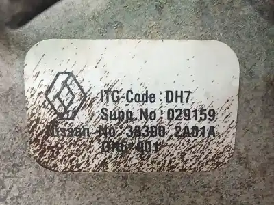 Pezzo di ricambio per auto di seconda mano differenziale posteriore per dacia duster ambiance 4x4 riferimenti oem iam 383002a01a  