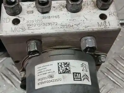 Peça sobressalente para automóvel em segunda mão abs por citroen c4 cactus origins referências oem iam 39181765  970025