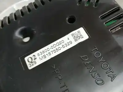 Peça sobressalente para automóvel em segunda mão quadrante por toyota yaris active referências oem iam 838000dq20  1575505329