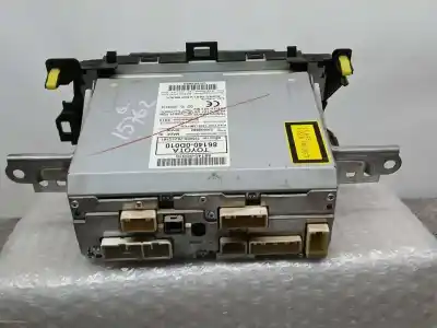 Peça sobressalente para automóvel em segunda mão módulo / sistema de navegação gps por toyota yaris active referências oem iam 861400d010  1350007621c101