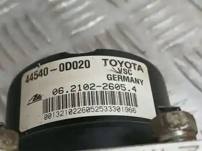 Peça sobressalente para automóvel em segunda mão abs por toyota yaris active referências oem iam 445400d020  06210226054