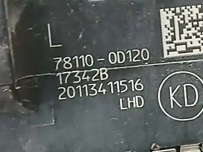 Second-hand car spare part potentiometer for toyota yaris active oem iam references 481100d120  17242b