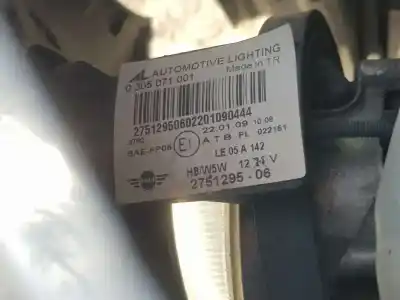Автозапчасти б/у левая противотуманная фара за mini mini (r56) cooper d ссылки oem iam 63172751295  