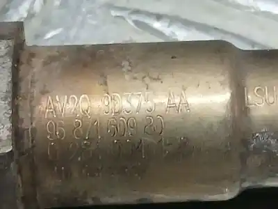 Peça sobressalente para automóvel em segunda mão sonda lambda por ford fiesta (cb1) trend referências oem iam av2q9d375aa  0281004158