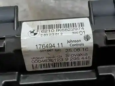 Автозапчастина б/у панель інструментів для bmw serie 2 active tourer (f45) 216d посилання на oem iam 6210ik6822974  1769411