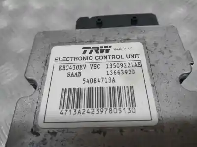 Second-hand car spare part abs for saab 9-3 cabrio 2.0 oem iam references 13663920  12801324