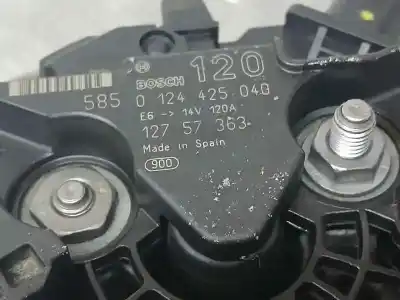 Second-hand car spare part alternator for saab 9-3 cabrio 2.0 oem iam references 12757363  0124425040