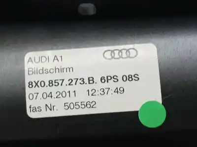 Автозапчасти б/у gps-навигационная система за audi a1 (8x) ambition ссылки oem iam 8x0857273b  505562 Автозапчасти б/у gps-навигационная система за audi a1 (8x) ambition ссылки oem iam 8x0857273b  505562