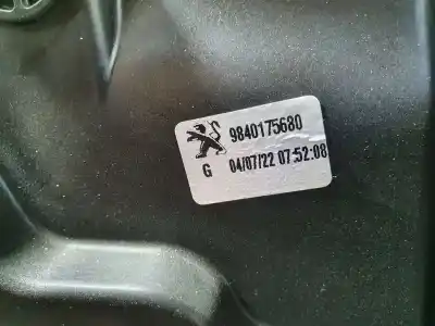 Second-hand car spare part driver left window regulator for citroen berlingo feel m oem iam references 9840175680  