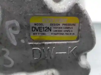 Peça sobressalente para automóvel em segunda mão compressor de ar condicionado a/a a/c por kia stonic (ybcuv) concept referências oem iam 97701h8400  
