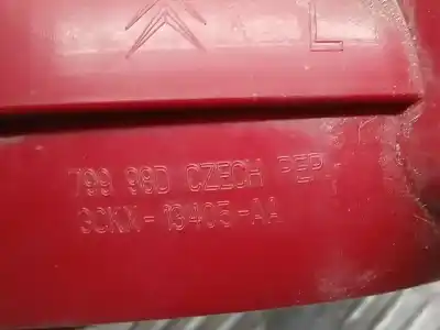 Second-hand car spare part left tailgate light for citroen c2 vtr oem iam references 79998d  3ckx13405aa
