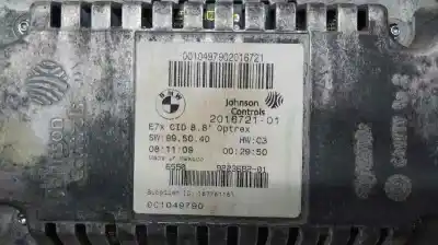 Автозапчасти б/у gps-навигационная система за bmw x6 (e71) 3.5d ссылки oem iam 201672101  