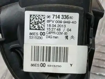 Second-hand car spare part accelerator pedal for citroen c-elysée seduction oem iam references 9671433680  6pv00994940