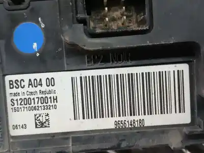 Second-hand car spare part fuse box unit for citroen c6 exclusive oem iam references 9656148180  s120017001h