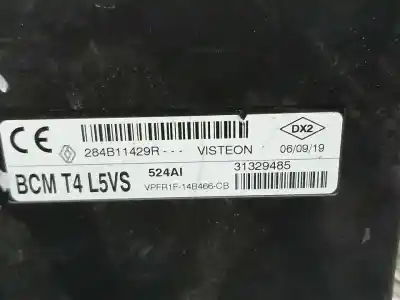 Second-hand car spare part electronic module for smart fortwo coupe electric drive / eq pull&bear (453.391) oem iam references 284b11429r  31329485