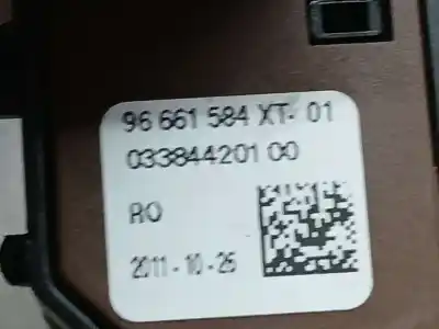 Second-hand car spare part switch for peugeot 508 active oem iam references 96661584xt  