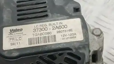 Автозапчастина б/у генератор для kia cee´d active посилання на oem iam 373002a600 tg12c090 valeo 2607316e