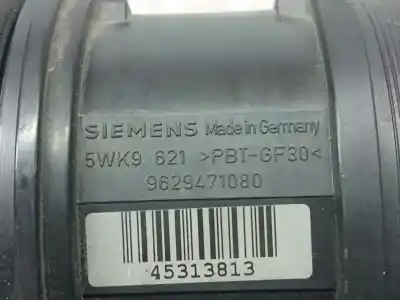 Second-hand car spare part flowmeter for peugeot partner (s2) combi plus oem iam references 9629471080  5wk9621