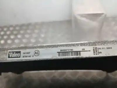 Peça sobressalente para automóvel em segunda mão condensador / radiador de ar condicionado por peugeot partner (s2) combi plus referências oem iam 9645974780  873016c